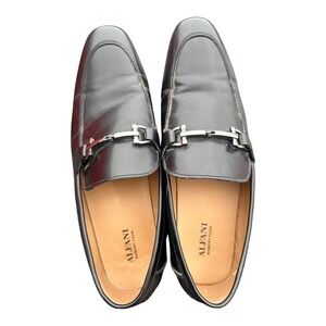 Alfani Italian Men's Otis Black Loafers Men’s 10‎